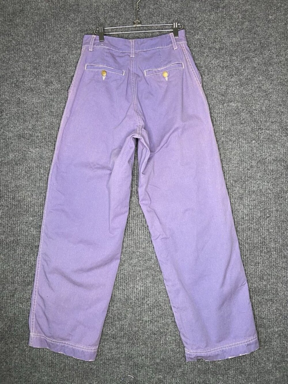 B Sides cargo style chino trousers pastel purple Pants Jeans sienna miller 28 - Picture 5 of 8